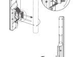 Dahua DH-PFWB5-90n 5GHz N300 Outdoor Wireless Base Station Mounting