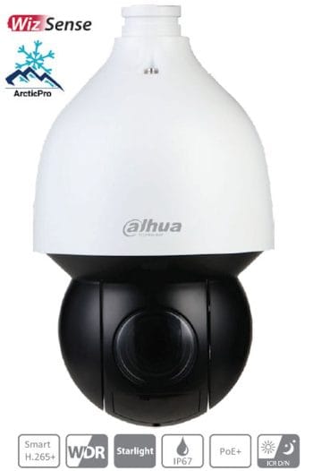 Dahua 5A445XANR - 4MP 45x IR Starlight PTZ Network Camera with Smart Motion Detection