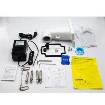 Dahua 5A445XANR - 4MP 45x IR Starlight PTZ Network Camera with Smart Motion Detection Box Contents