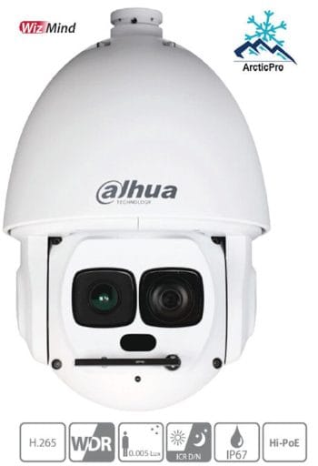 Dahua - 6AL445XANR - 4MP Starlight Network PTZ Camera with Analytics+