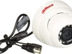 Dahua Lite 2MP HDCVI Mini Eyeball IR 2.8mm Multi-Format Security Camera, White (A211K02) Wire