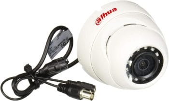 Dahua Lite 2MP HDCVI Mini Eyeball IR 2.8mm Multi-Format Security Camera, White (A211K02) Wire