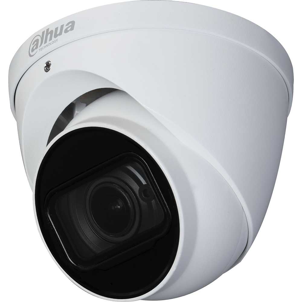 DAHUA TECHNOLOGY  A52AJ6Z Eyeball Camera, 1/2.8”, CMOS, 5Megapixel, 0005 Lux F13, WDR, ICR, 20fps, 2.7-13.5 mm Motorized Lens, Smart IR, AC24V, DC12V, IP67