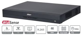 Upgrade your surveillance system with Dahua X82B3A4 Pro Series 4K DVR. Record 4K footage at 7fps on all HDCVI channels and support multiple video formats. Features advanced analytics and AI coding for high-quality recording. Easy integration and up to 32 camera management. Get yours now!