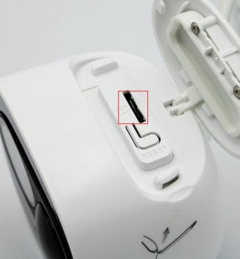 LincX2PRO Series IPC-C26EN 2MP Outdoor Wi-Fi Network Camera from Dahua Technology. SD Card Slot