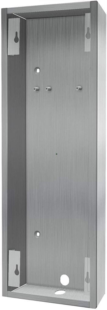 DoorBird D2101V surface mounting housing (backbox), STAINLESS STEEL (V2A)