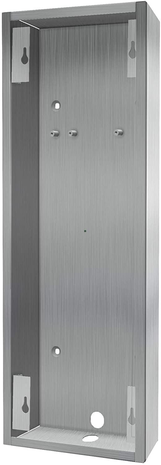 DoorBird D2101V surface mounting housing (backbox), STAINLESS STEEL (V2A)
