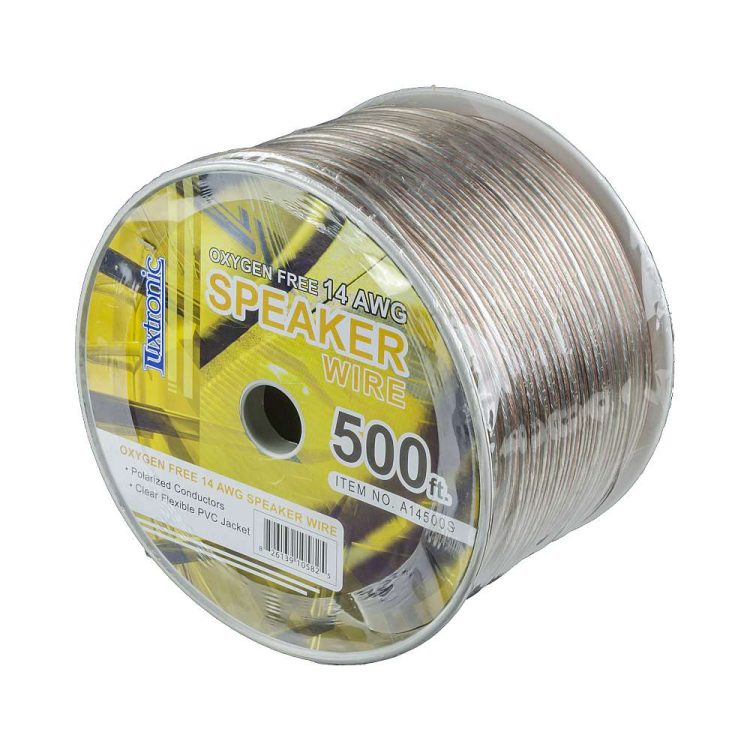 Experience exceptional audio performance with Duratron CB-A14500S cable. Its bare copper conductors and FR-PVC insulation ensure clear and reliable connections. Perfect for all your devices Spool!