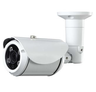 EYEMAX (Made in Korea) Outdoor IR Network Bullet Camera NIR P4222-W40 | 4.2MP, 12 COB IR, Fixed Lens, 12VDC / PoE