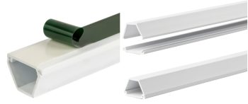 Enhance the look of your space with the TC-WTC5WE Self-Adhesive cable duct. Perfect for hiding cables in homes, offices, and more. Blend seamlessly with your décor