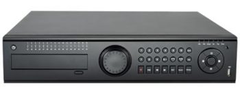 Eyemax NVST-TX216-32, a 32-channel NVR with advanced SOC technology for high-definition recording on every channel for IP cameras up to 3MP with 16 channel PoE Input Front View