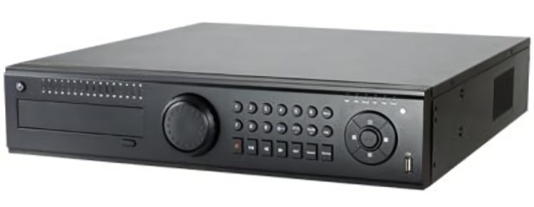 Eyemax NVST-TX216-32, a 32-channel NVR with advanced SOC technology for high-definition recording on every channel for IP cameras up to 3MP with 16 channel PoE Input Left View