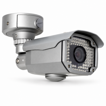 Eyemax UIR-2282V-S 2MP EX-SDI IR bullet camera left-side view