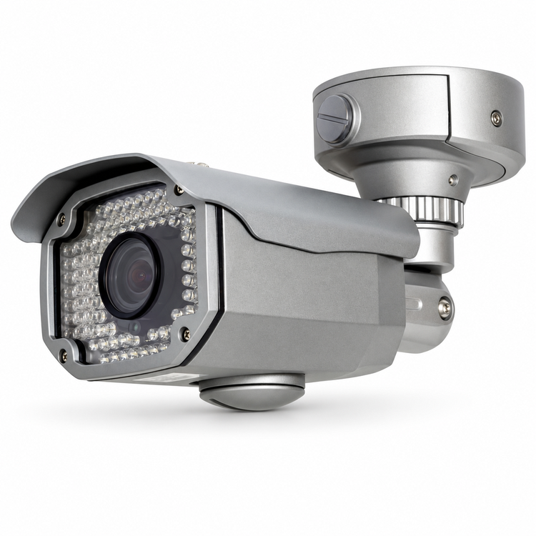 Eyemax UIR-2282V-S 2MP EX-SDI IR bullet camera right-side view