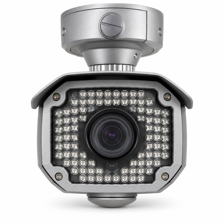 Eyemax UIR-2282V-S 2MP EX-SDI IR bullet camera front view