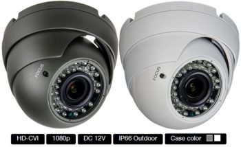 CIB-B2032V HDCVI Eyeball Camera, 1080p(2MP), IP66, 36 IR, 2.8~12 mm Motorized MP Lens, ICR, DC 12V