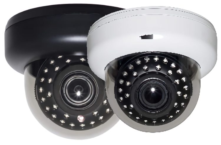 Eyemax DI-1635V Superdome 650TVL Indoor IR Dome Camera, Auto-Iris Varifocal Lens Black or White Color.