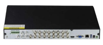 Eyemax TVST-TE2716 16CH TR Series 1080p Pentabrid Security DVR System Analog, 960H, HD-TVI, IP Cameras. Back