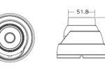 Eyemax UIB-2022 is a high-quality full-HD camera with EX-SDI and HD-SDI output for flexible setups Available in gray or white with a 2.8mm or 3.6mm lens IP66 is rated for outdoor use Dimensions