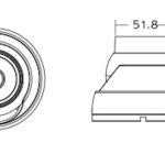 Eyemax UIB-2022 is a high-quality full-HD camera with EX-SDI and HD-SDI output for flexible setups Available in gray or white with a 2.8mm or 3.6mm lens IP66 is rated for outdoor use Dimensions