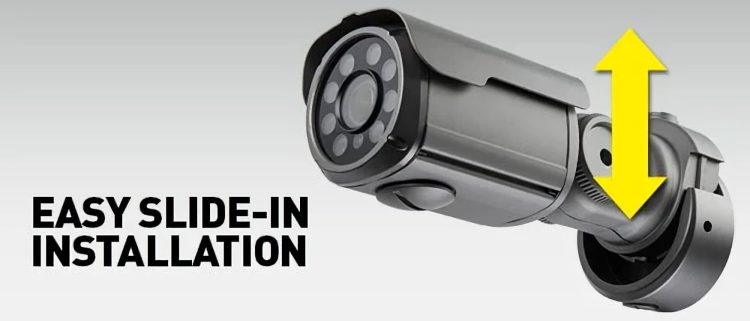 6-50mm varifocal bullet camera mounting base