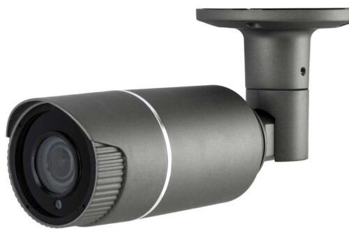 Black Eyemax UIR-B4352V-B HD-SDI EX-SDI 4MP Outdoor Bullet Camera, 2.8-12 mm, 12V DC