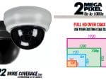 Eyemax XDL-202V HD-SDI Dome Camera 1000TVL 2.8-12 mm Varifocal Lens 1-3 Inch SONY CMOS Sensor DNR WDR BLC HLM ACE DC12V/AC24V Dual Power Black and White Resolution