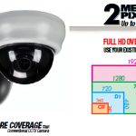 Eyemax XDL-202V HD-SDI Dome Camera 1000TVL 2.8-12 mm Varifocal Lens 1-3 Inch SONY CMOS Sensor DNR WDR BLC HLM ACE DC12V/AC24V Dual Power Black and White Resolution