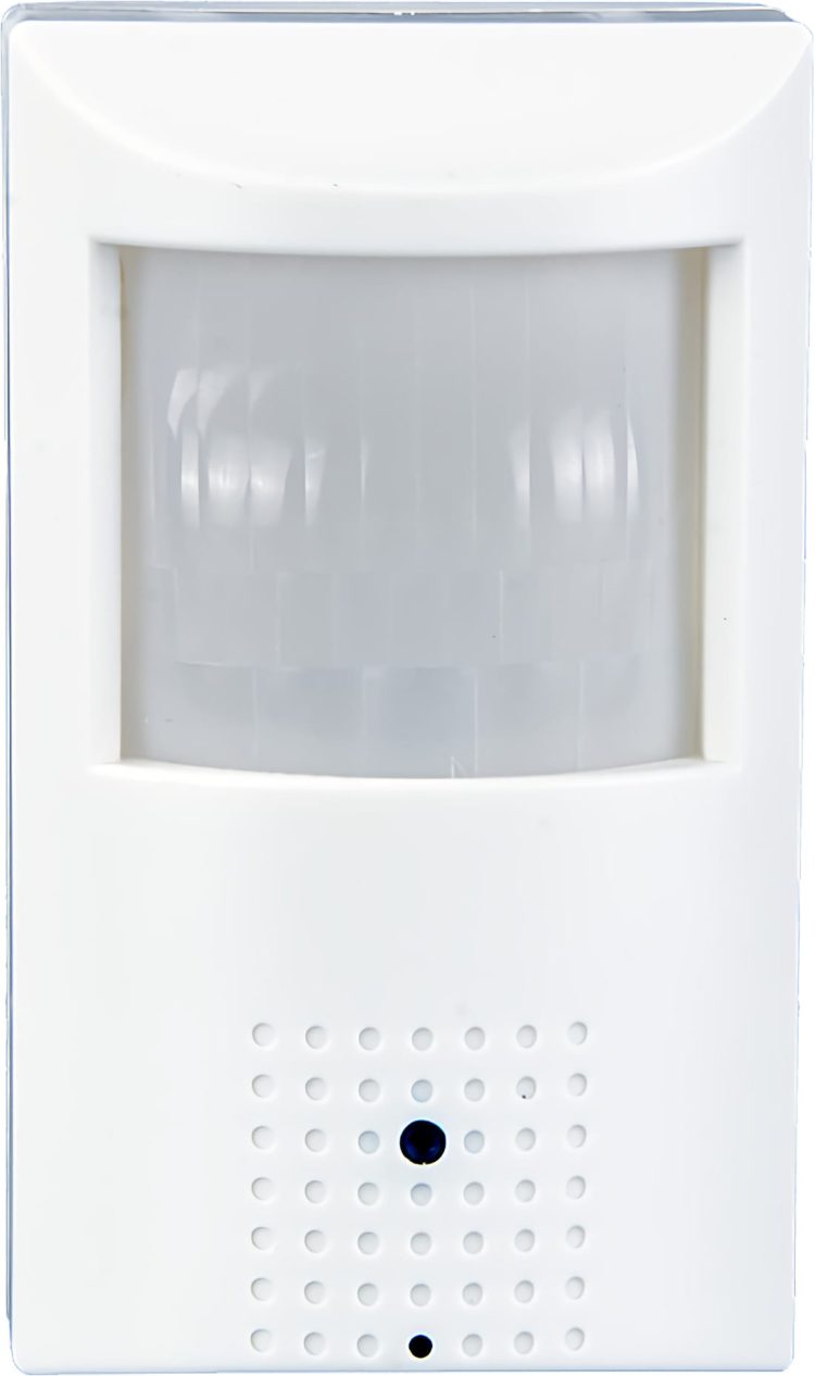 Eyemax XHI-PIR-01P HD-SDI High-Definition Serial Digital Interface 1080p Hidden Camera in PIR Case HD-SDI Camera Front View