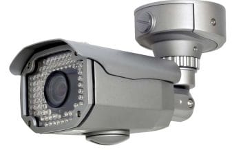Upgrade your outdoor surveillance with the Eyemax UIR-2282V-S EX-SDI 1080p IR Bullet Camera. With 80 IR LEDs and 2.8~12mm lens, it offers crystal clear footage day and night. IP68 rated and compatible with EX-SDI or HD-SDI, this camera is a reliable choice. Shop now at Collsam Distribution, your trusted Eyemax supplier. Made in Korea. #Eyemax #surveillance #security. Front View.