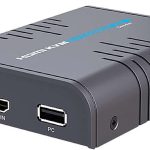 HA-EXT012B-KVM USB HDMI KVM Extender Over Single Cat 5/5E/6/7 Ethernet Cable  Signal Extension Up to 365 ft (111.25 m) USB Keyboard Mouse Support Transmeter