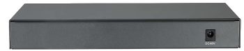 HA-PW1609-8P is an 8 RJ-45 10/100M/1000M Gigabit Switch With 8 POE Injector Voltage Range DC 48V IEEE802.3x Flow Control Back View