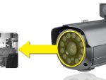 Eyemax TIR-2664V HD TVI camera. Featuring 1080p resolution, IP68 rating, 6 COB IR LEDs, and more for ultimate protection 6 COB IR.