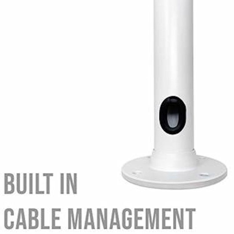 HM-45J J-Shape Outdoor Housing Ceiling Mount 13 inches (33.02 cm) Cable hole