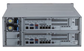 Get high-capacity, reliable video storage with the Dahua EVS7124S Designed for medium to high-end IP surveillance, it offers scalability and compatibility with various systems. #videostorage #surveillance #security Back View