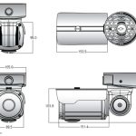 Capture crystal clear footage with the Eyemax UIR-2342V-B X-SDI 1080p IR Bullet Camera. Featuring 8 COB IR LEDs and a 2.8~12mm lens, this camera offers superior night vision and IP68 protection. Made in Korea and compatible with Balun, it's a top choice for security dimensions.