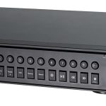 Eyemax NVST-TX208-32 NVR. High Resolution 32 Channel NVR with PoE Input and SOC Technology Perfect for home, commerce, and government security needs Left View.