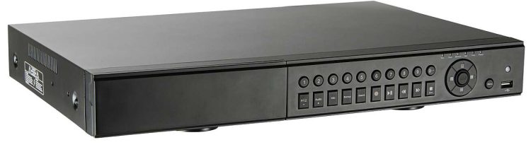 Eyemax NVST-TX208-32 NVR. High Resolution 32 Channel NVR with PoE Input and SOC Technology Perfect for home, commerce, and government security needs Right View.