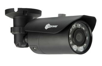 Black NIR-A222F IP Power 2 MegaPixel Lens Network Outdoor Bullet Camera(IP66) ICR 3.6 mm 8+2 IR BNC Micro SD slot DC 12V PoE