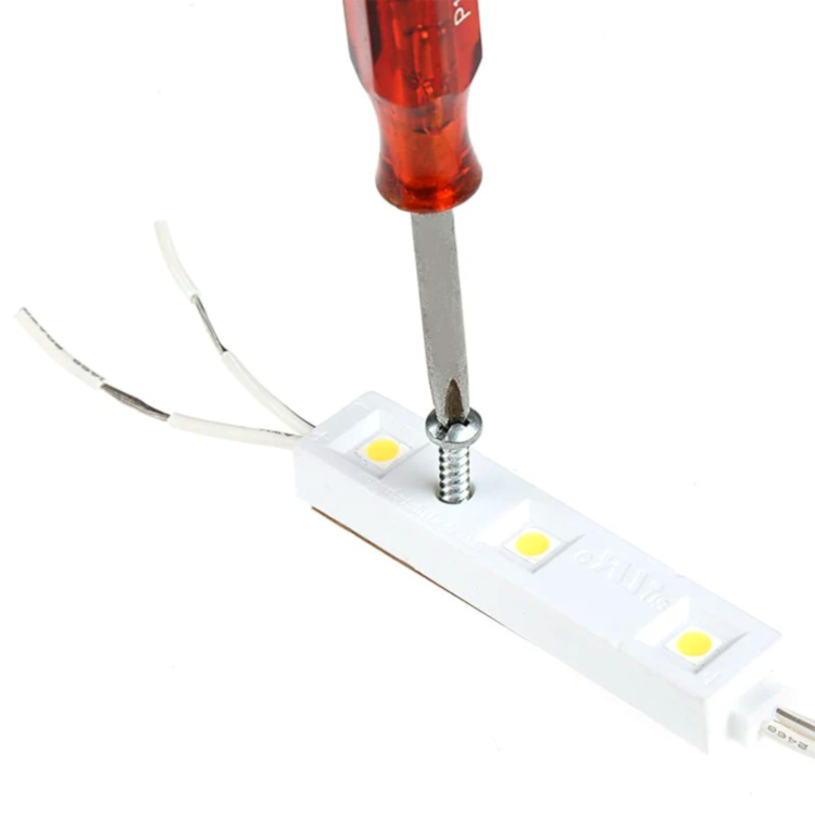 Upgrade your signage with LEDVON OPC-MC53U7512 LED light modules. Waterproof, durable, and available Comes in colors Red, Green, Blue, 6000K Cool White, 3000K Warm White, and RGB multi-Color Screwdriver