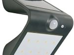 Light up the outside of your home or business at night! The Black Color LEDVON OPC-WP-SBL15PC SOLAR black LED lamp, which is solar-powered and has a motion sensor, will help you with this. The device can be safely used outdoors, as it is made in an IP65 weather-resistant design. The advantage is that it has a large capacity battery.
