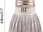 Ledvon OPC-MR16-E26C, a 110VAC 80˚ beam angle bulb with 500 lumens. Perfect for track and landscape lighting, it's energy-efficient and available in warm or cool white. Say goodbye to halogen bulbs and hello to LED technology Dimensions
