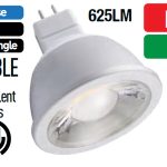 Ledvon OPC-MR16-GU53C, GU5.3 Base and 80˚ Beam Angle12VDC 7W MR16. A high-quality LED bulb that offers energy efficiency and long-lasting performance.
