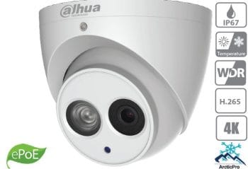 N84CG52 4K HD outdoor ePoE Network Turret Camera With 2.8 mm Lens Nigh Vision;