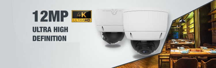 12-Megapixel Network IP Cameras
