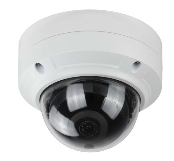 NIT C822F-W36 IP Power 8MP(4K) IR Outdoor Dome Camera with Fixed Lens, H.265, 33 ft (10.06 m)~66 ft (20.12 m) IR Range, IP66 and IK10, DC 12V or PoE