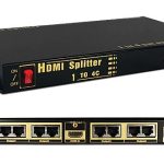 1 in 4 out HDMI Splitter over UTP (CAT5e/6) (OP-HKSP0104MC)