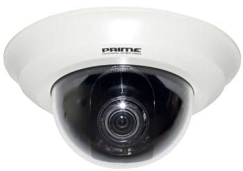 PRIME® DC-614V 650TVL Indoor Dome Camera with 2.8~12 mm Auto-Iris Varifocal Lens HERO DSP Chipset True Day or Night WDR 3DDNR 12 or 24VDC Dual Power SENS-UP HLM OSD Setup.