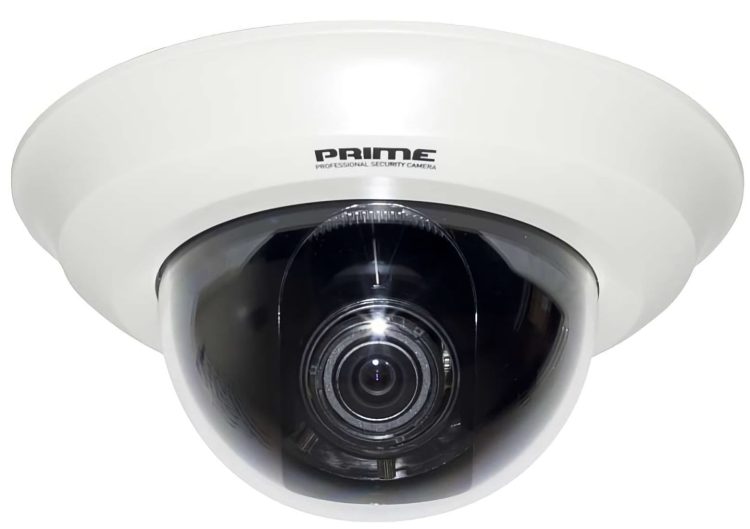 PRIME® DC-614V 650TVL Indoor Dome Camera with 2.8~12 mm Auto-Iris Varifocal Lens HERO DSP Chipset True Day or Night WDR 3DDNR 12 or 24VDC Dual Power SENS-UP HLM OSD Setup.