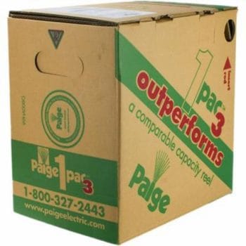 Paige® Cable CB-CP-74310118PL Premium Plenum PVC RG59 Coaxial and 2 Conductor 18 AWG Power Siamese Cable, 99% Solid Copper, Type CL2R and CMP, 500 ft (152.4 m)